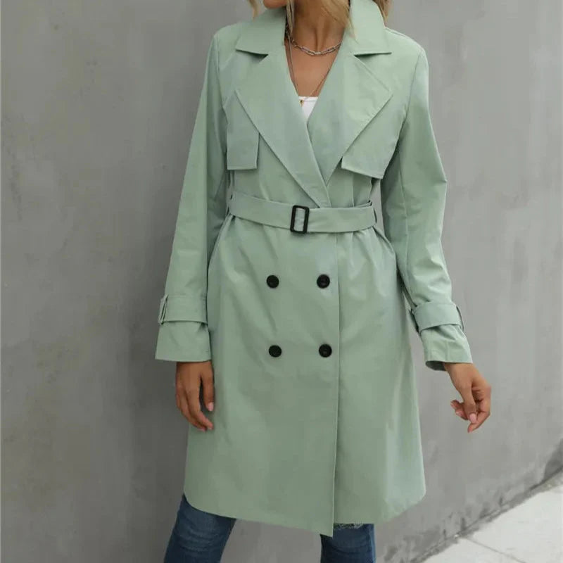 Studio Harvyn | Women - Trench Coat - Classic Timeless Style