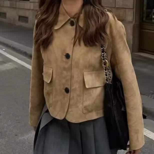 Studio Harvyn | Women - Comfortable Short Jacket - Casual Style