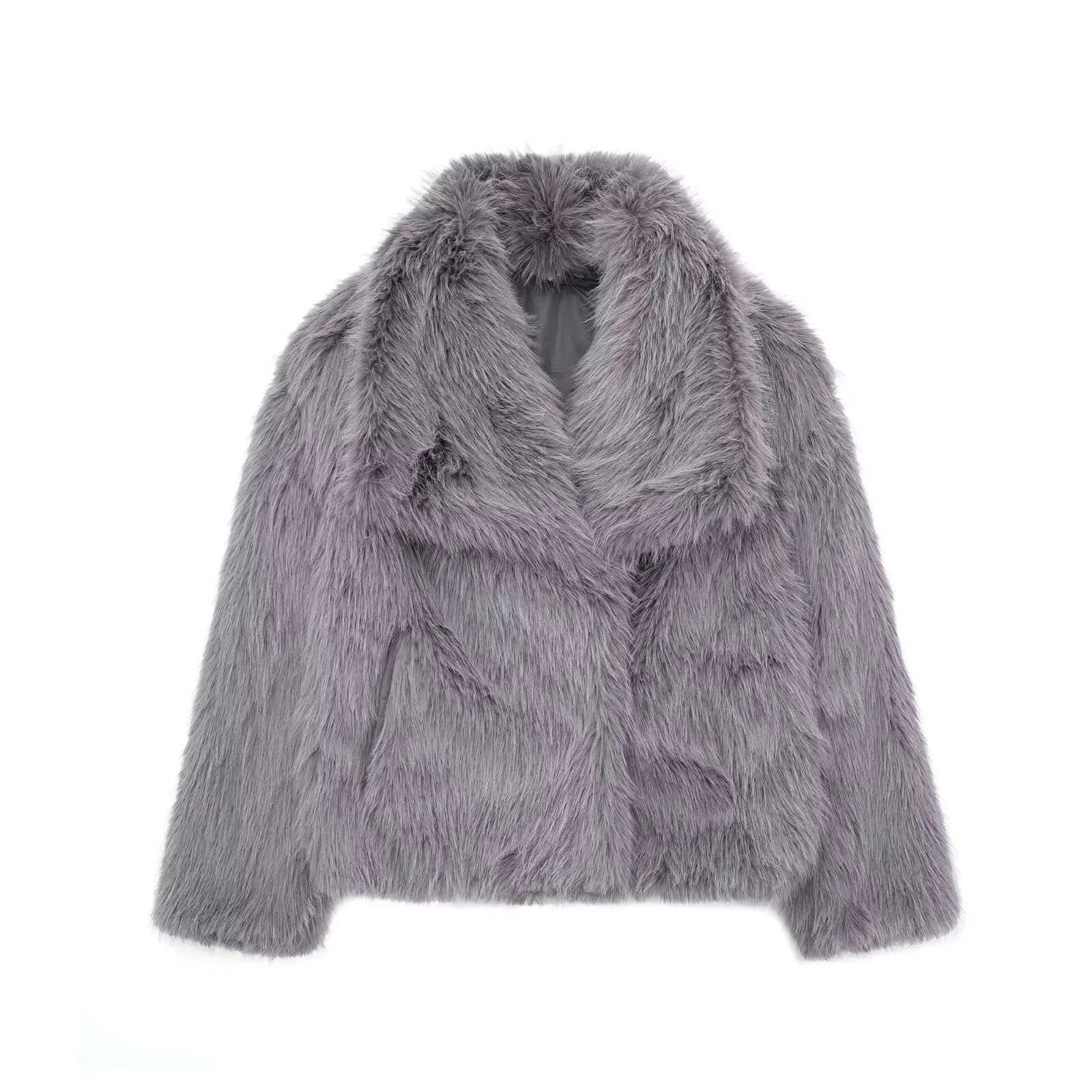 Studio Harvyn | Women - Elegant Faux Fur Jacket - Cosy Style
