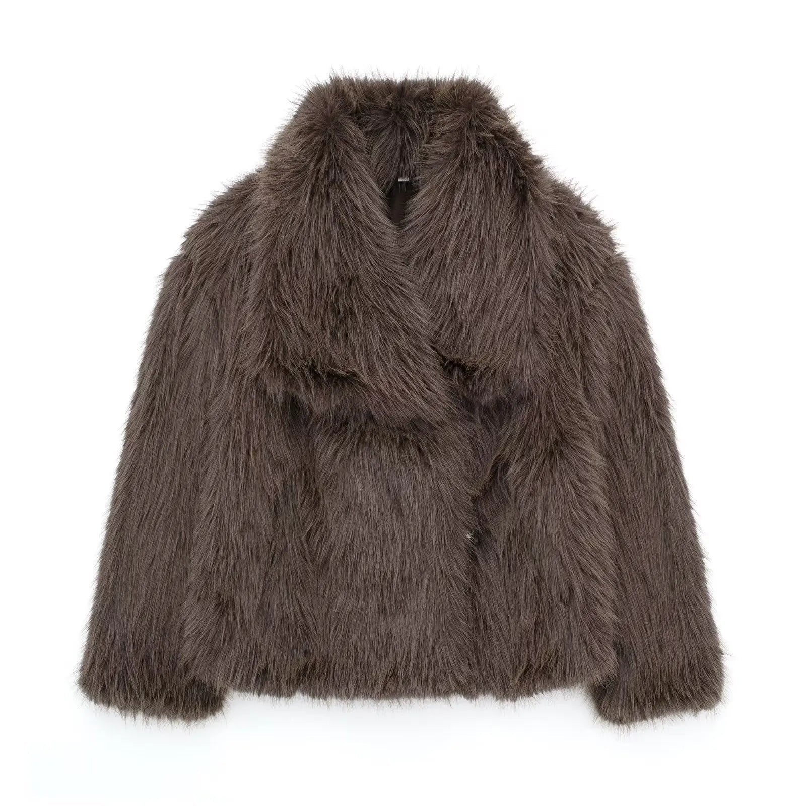 Studio Harvyn | Women - Elegant Faux Fur Jacket - Cosy Style