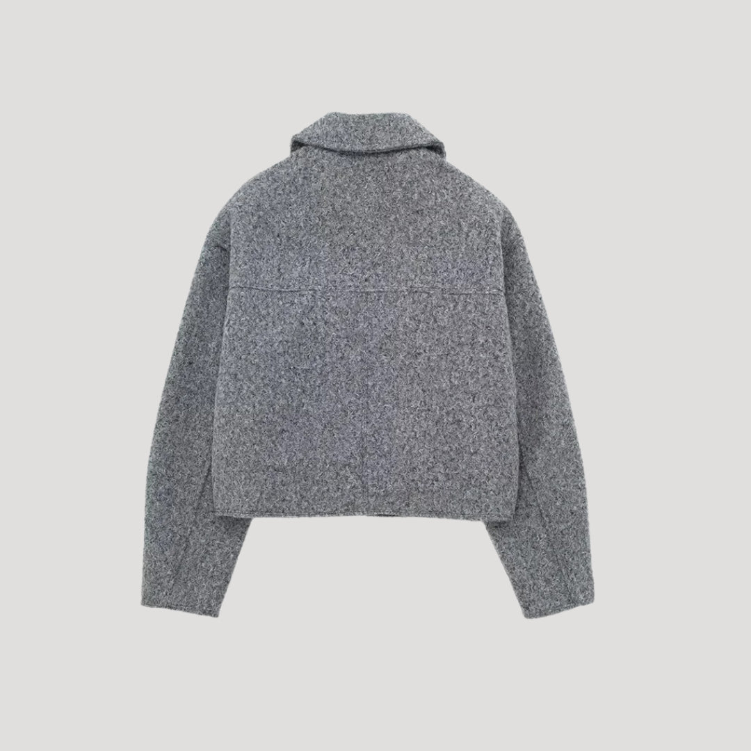 Studio Harvyn | Women - Structured Cropped Jacket - Wool Design