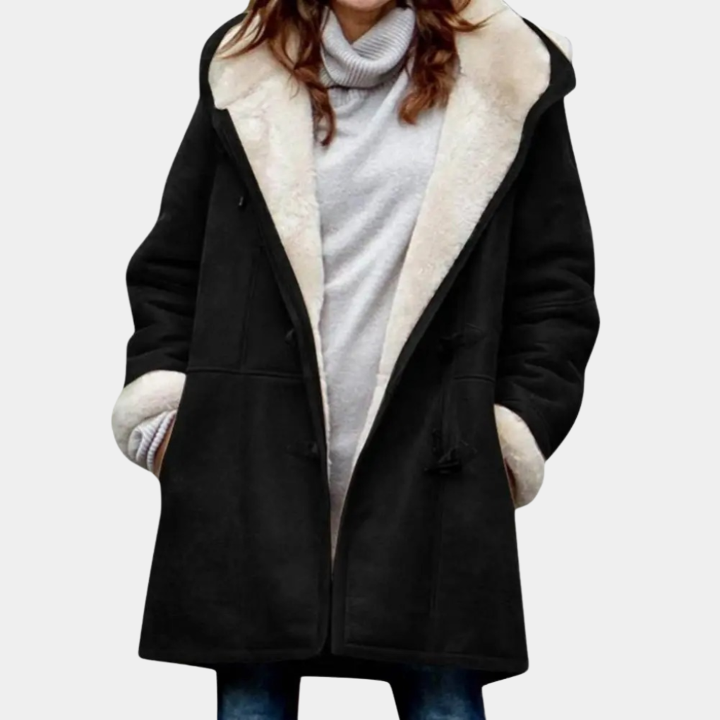 Studio Harvyn | Women – Long Winter Coat - Stylish Outerwear