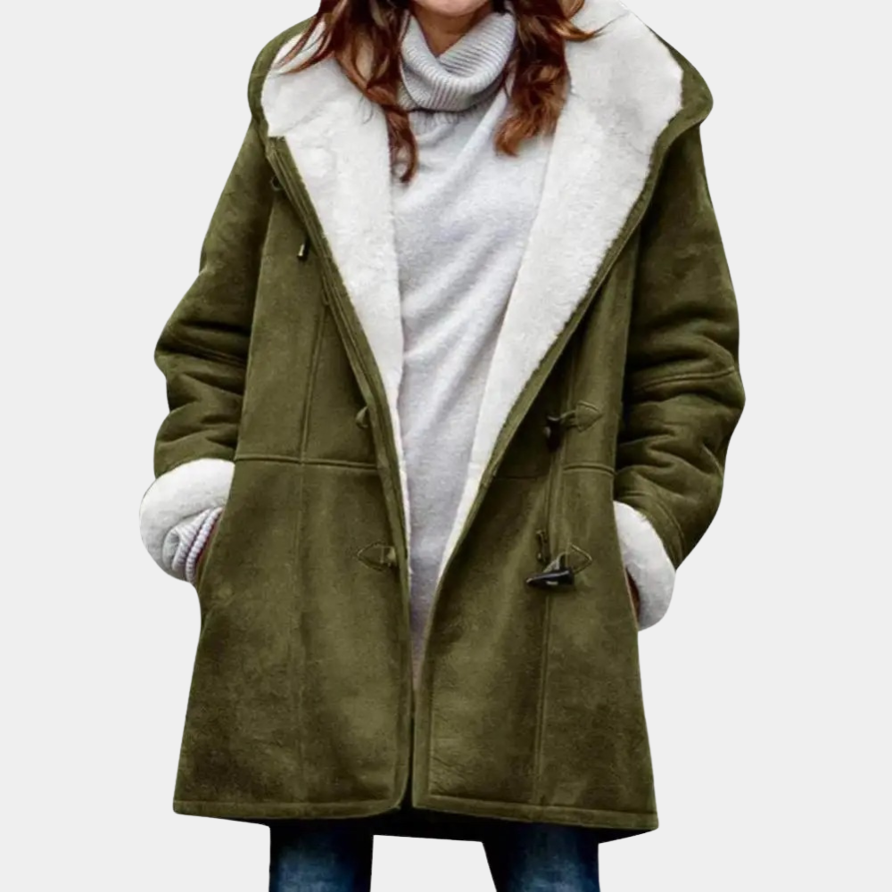 Studio Harvyn | Women – Long Winter Coat - Stylish Outerwear