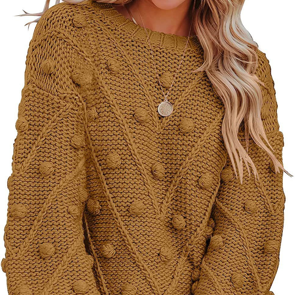 Studio Harvyn | Women - Knitted Jumper - Stylish 3D Pattern Design