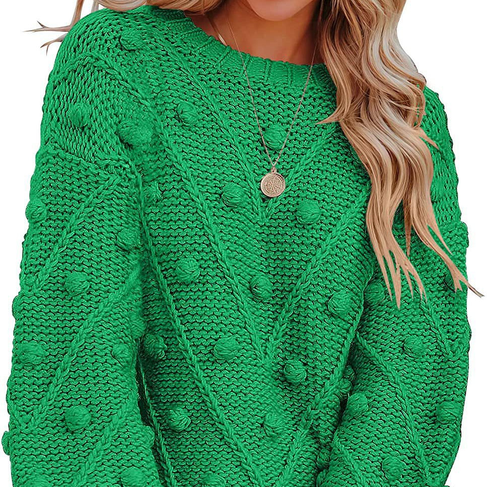 Studio Harvyn | Women - Knitted Jumper - Stylish 3D Pattern Design