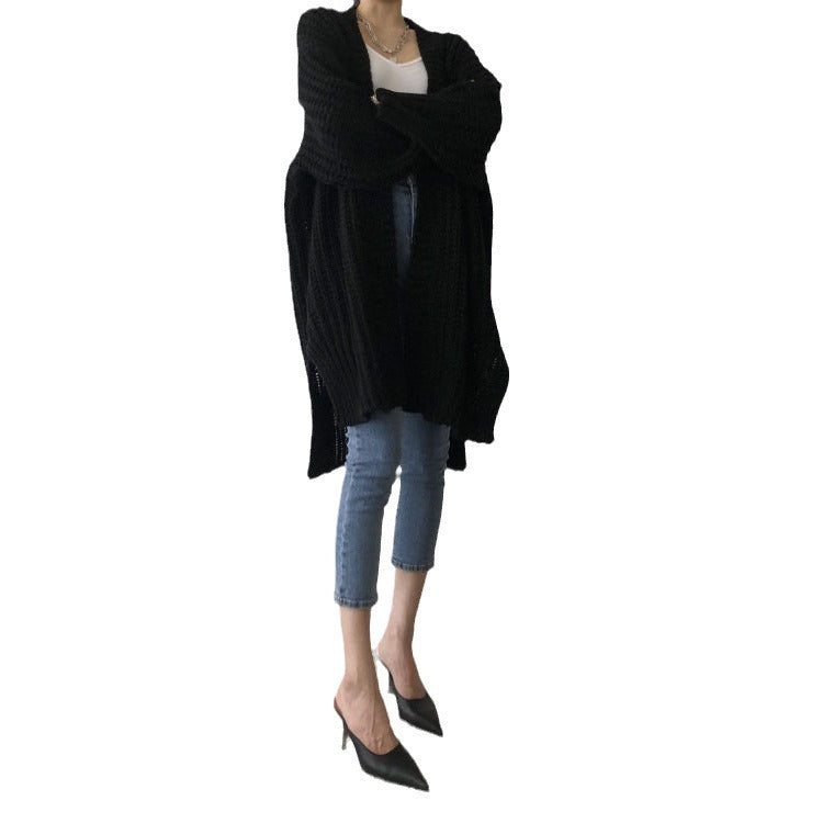 Studio Harvyn | Women - Open Front Cardigan with Casual Details