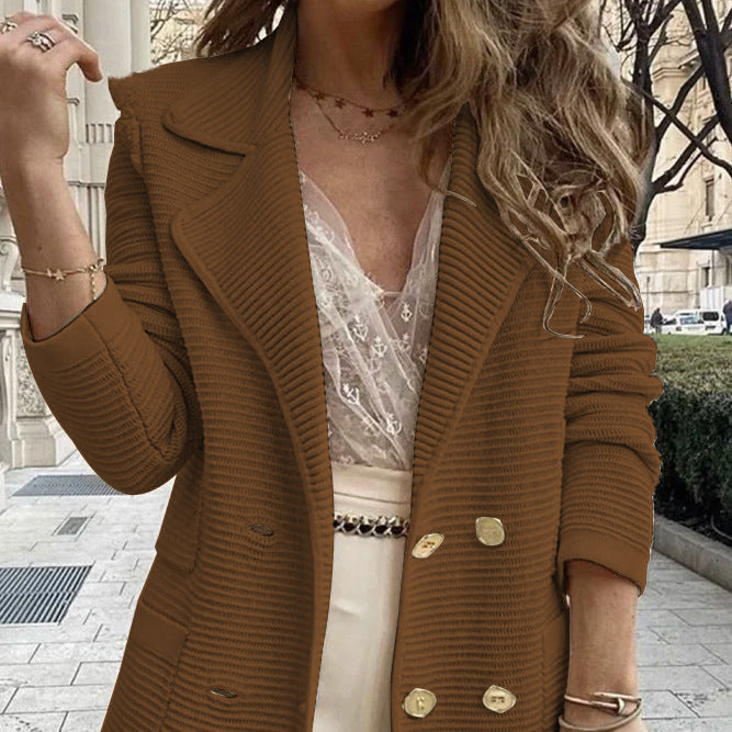 Studio Harvyn | Women - Stylish Blazer with Classic Button Details