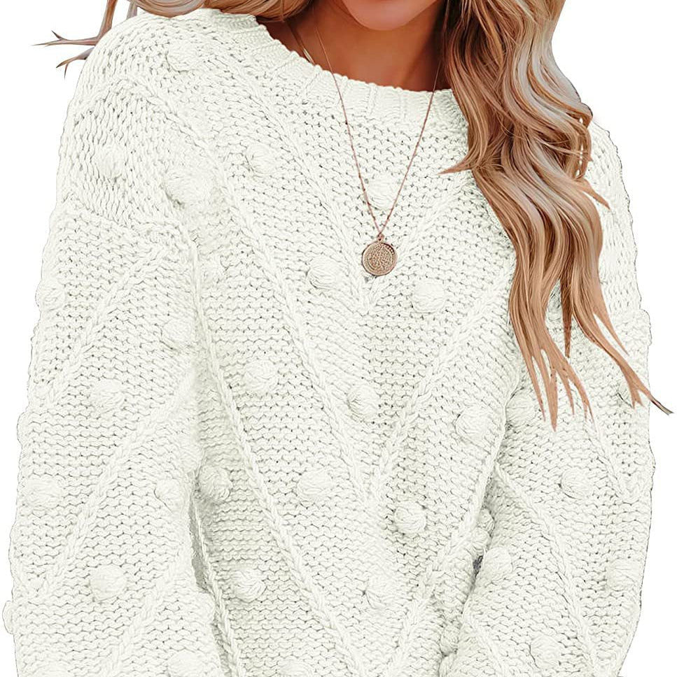 Studio Harvyn | Women - Knitted Jumper - Stylish 3D Pattern Design