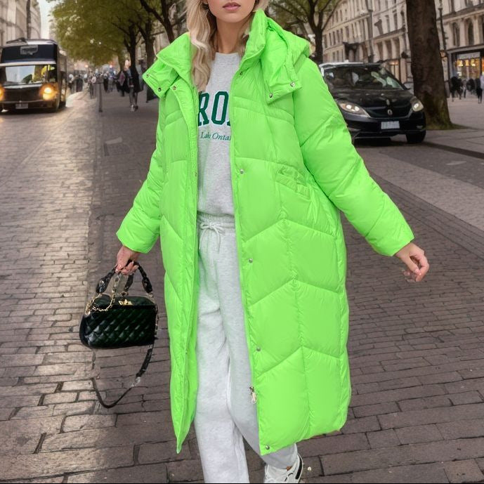 Studio Harvyn | Women - Insulated Long Puffer Jacket - Relaxed Fit