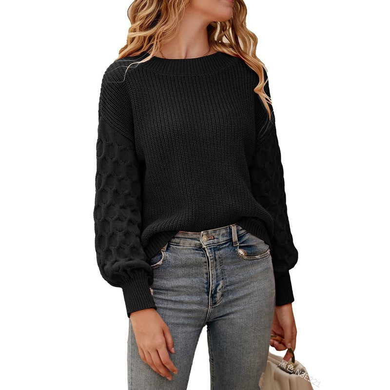 Studio Harvyn | Women - Knitted Jumper - Puff Sleeves