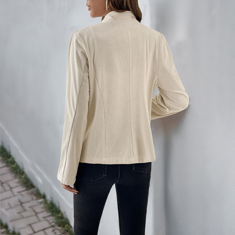 Studio Harvyn | Women - Elegant Jacket - Stand-Up Collar