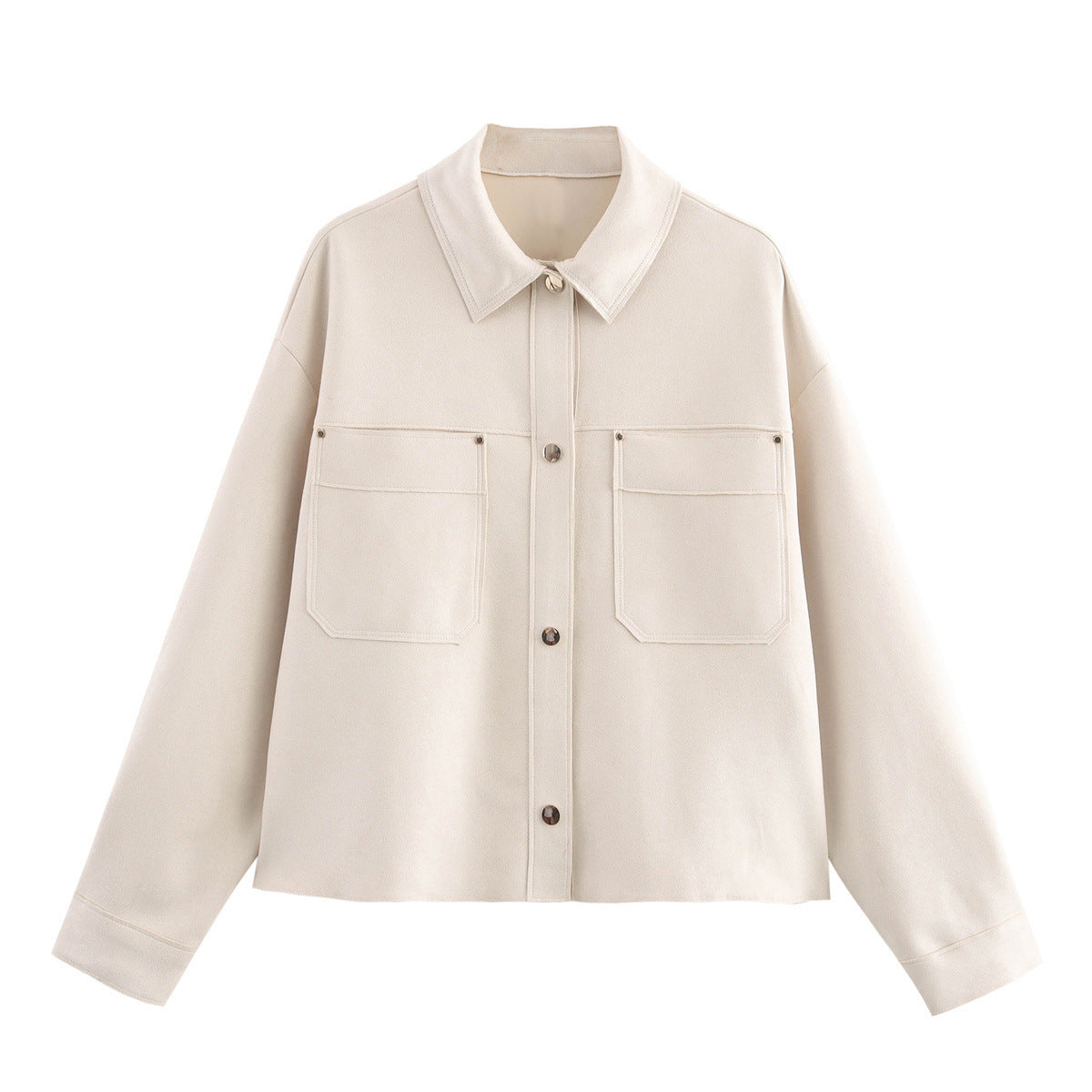 Studio Harvyn | Women - Casual Jacket - Double Breast Pockets