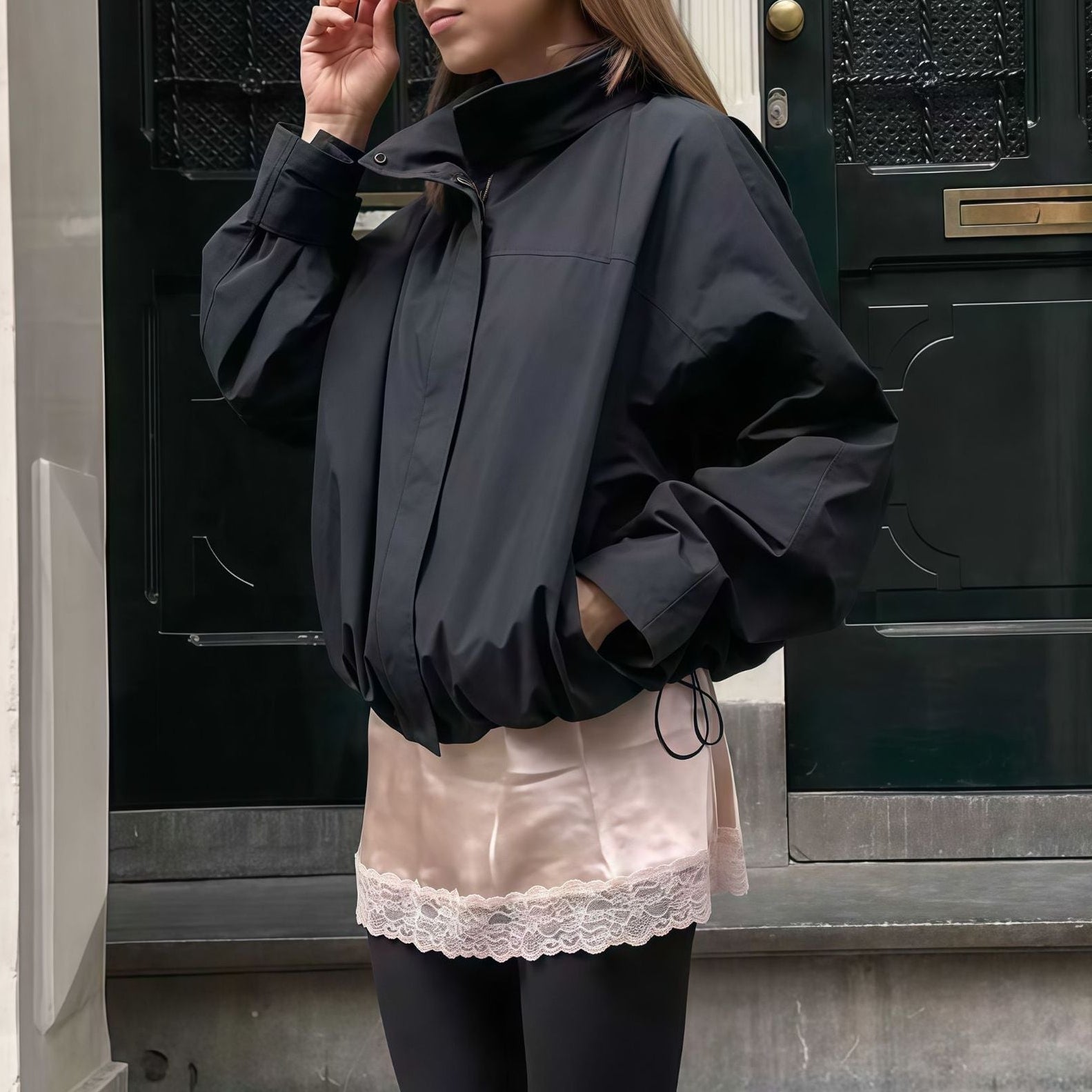 Studio Harvyn | Women - Oversized Functional Jacket with High Collar