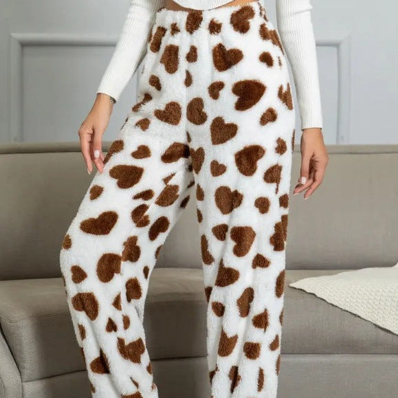 Studio Harvyn | Women - Cosy Print Fleece Trousers