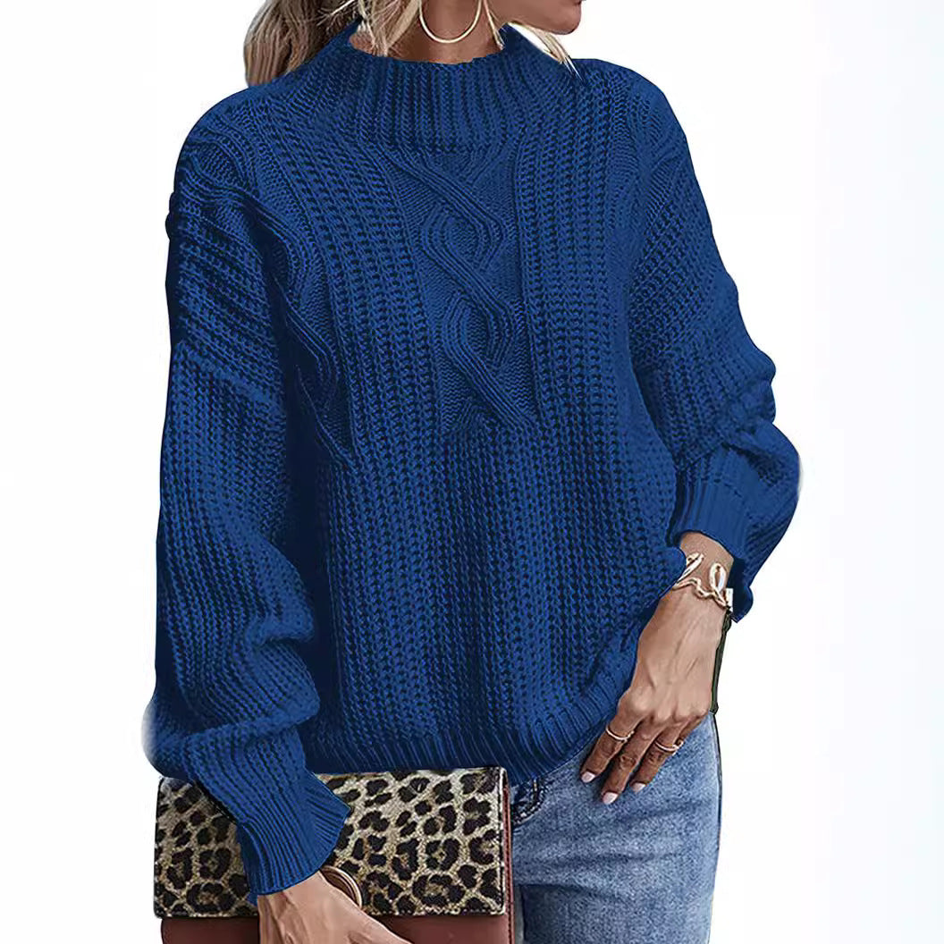 Studio Harvyn | Women - Elegant Cable Knit Jumper - Modern Style