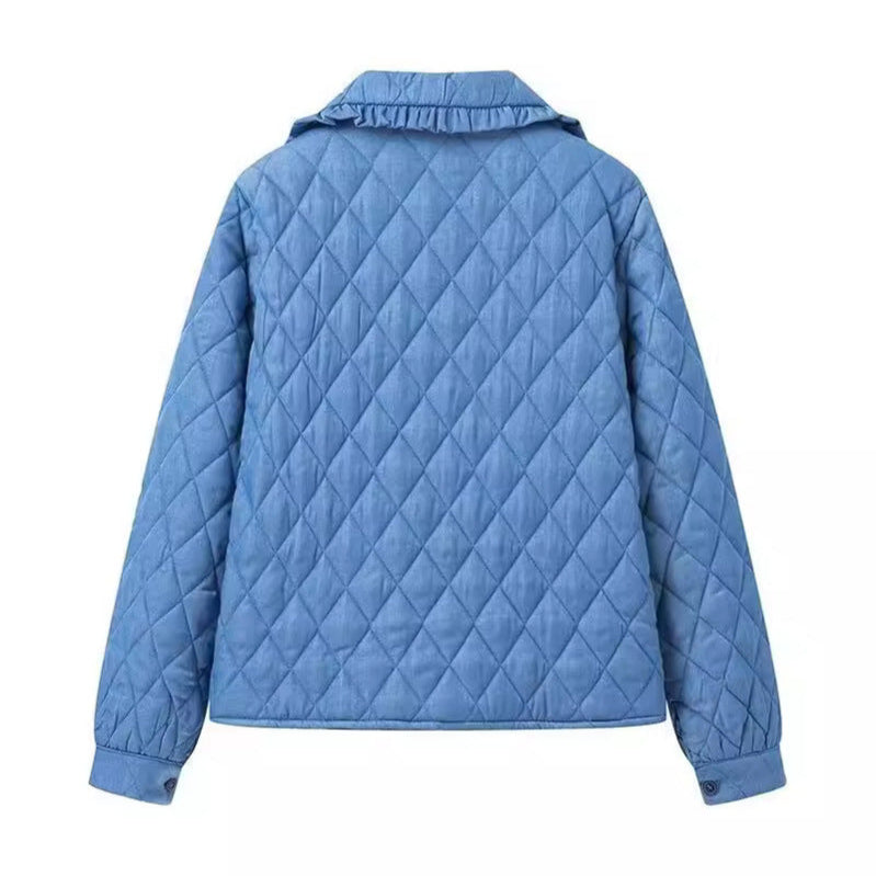 Studio Harvyn | Women - Quilted Jacket - Big Collar