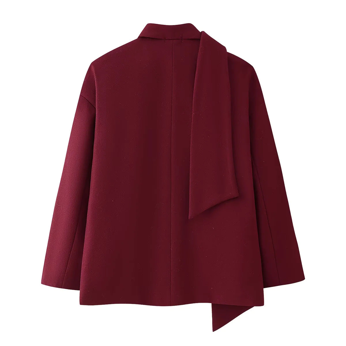 Studio Harvyn | Women - Elegant Blazer Jacket with Detachable Scarf