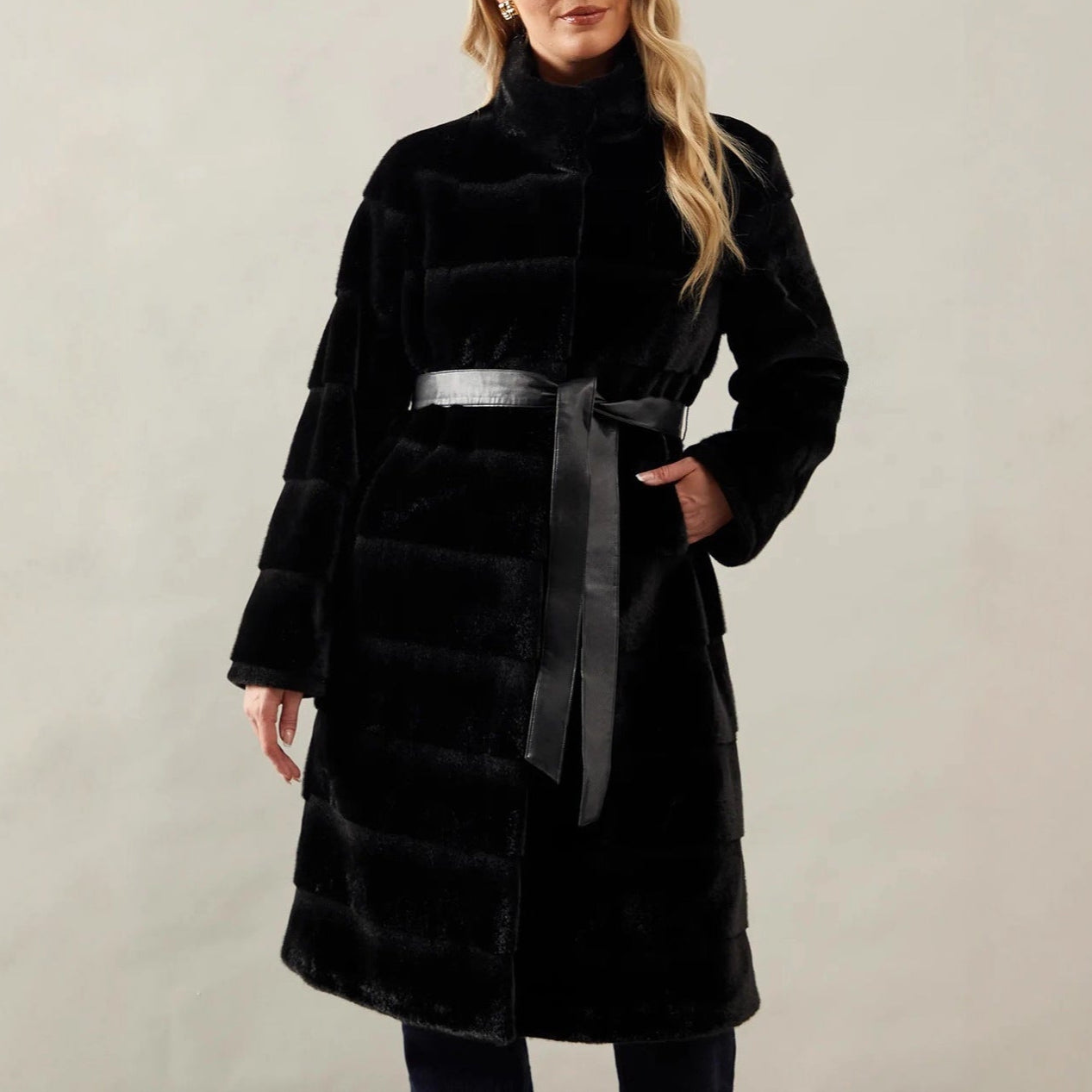 Studio Harvyn | Women - Cosy Jacket with Edged Belt