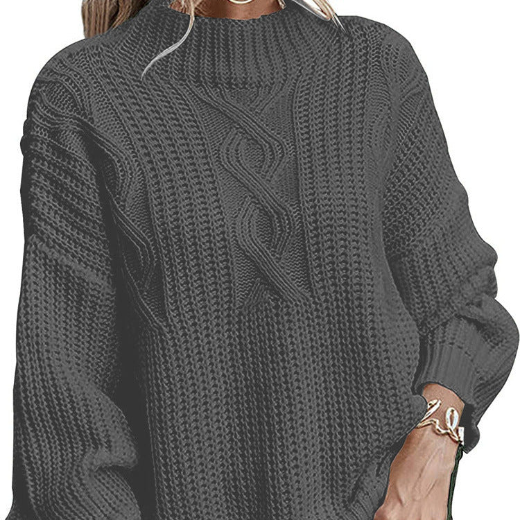 Studio Harvyn | Women - Elegant Cable Knit Jumper - Modern Style