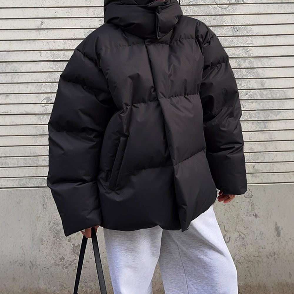 Studio Harvyn | Women - High Collar Puffer Jacket with Pockets