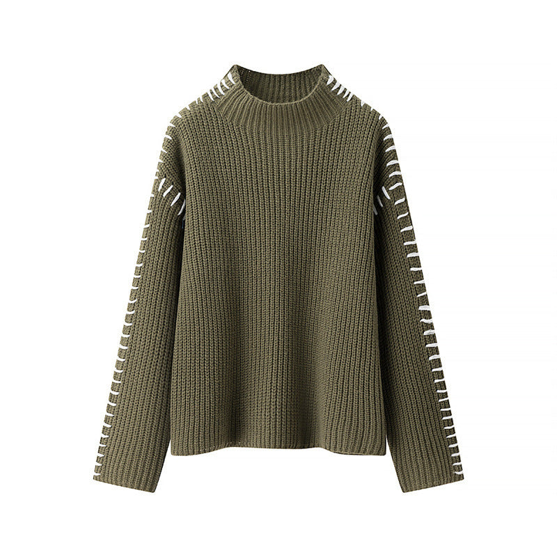 Studio Harvyn | Women - Knitted Jumper - High Collar