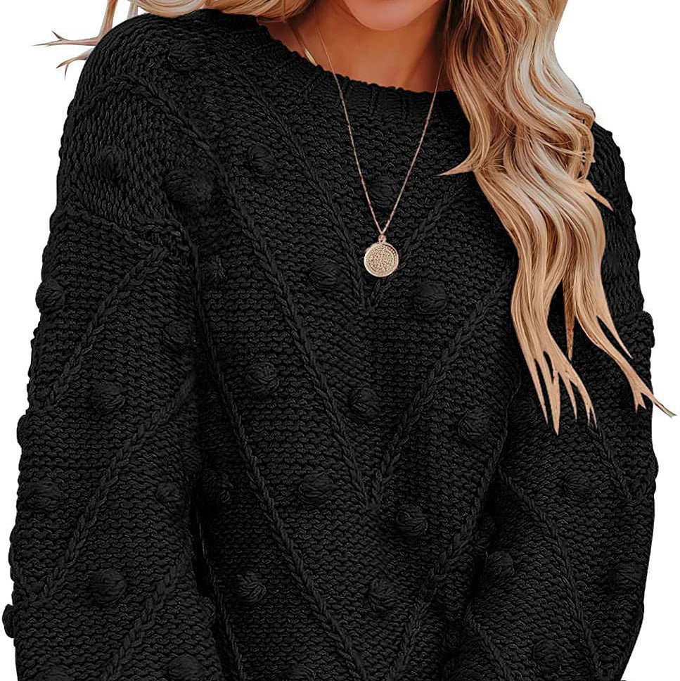 Studio Harvyn | Women - Knitted Jumper - Stylish 3D Pattern Design