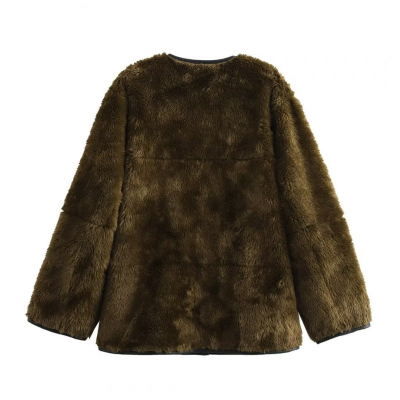 Studio Harvyn | Women - Teddy Jacket - Contrast Pockets