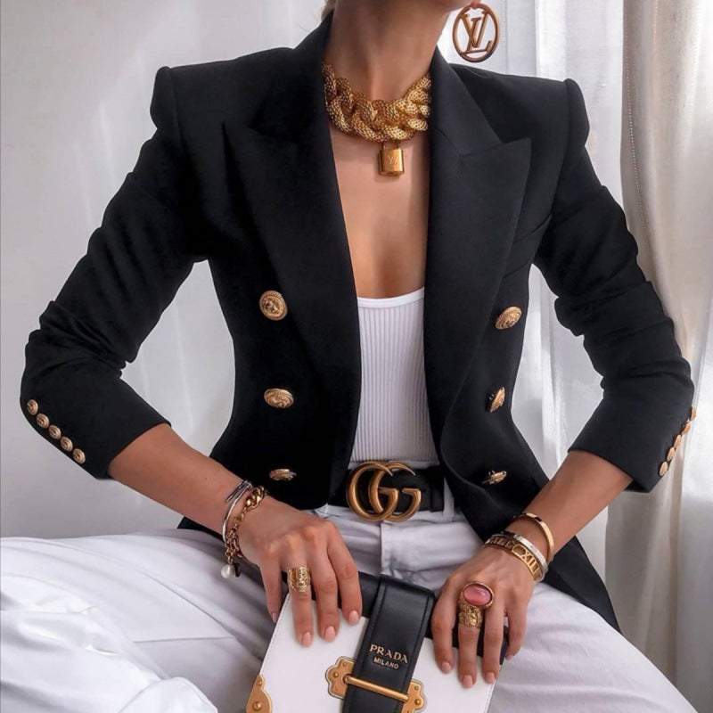 Studio Harvyn | Women - Elegant Blazer - Double Button Style