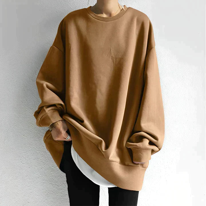 Studio Harvyn | Women - Oversized Crew Neck Sweatshirt - Cosy Fit