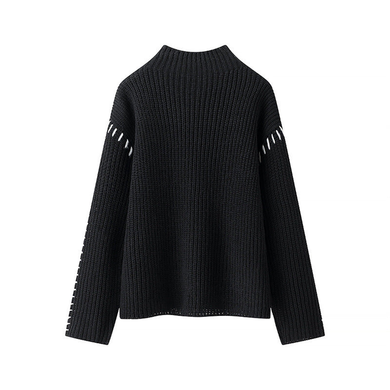 Studio Harvyn | Women - Knitted Jumper - High Collar
