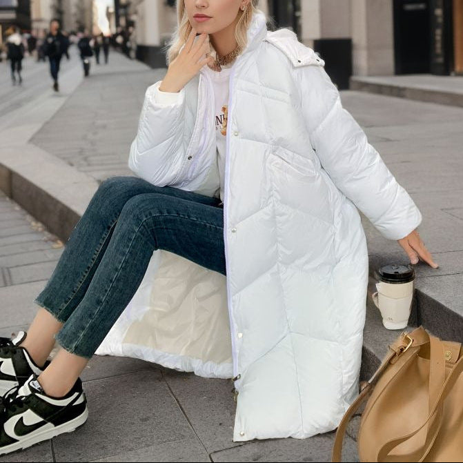 Studio Harvyn | Women - Insulated Long Puffer Jacket - Relaxed Fit