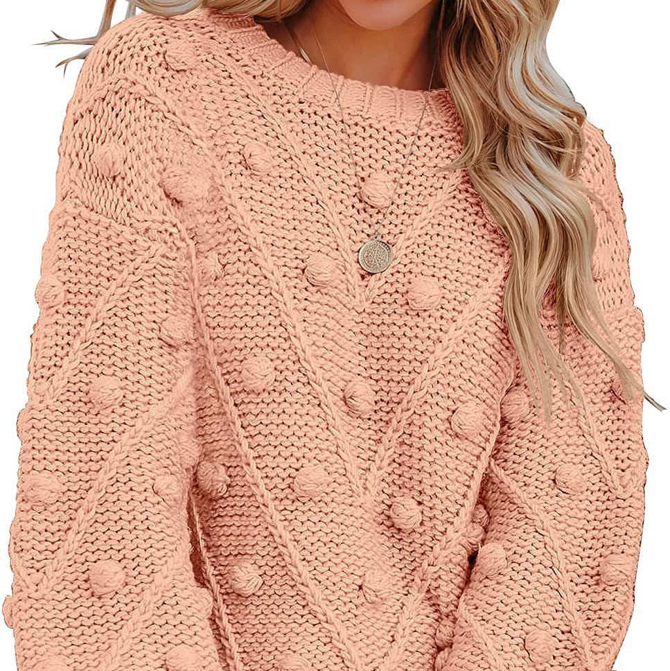 Studio Harvyn | Women - Knitted Jumper - Stylish 3D Pattern Design