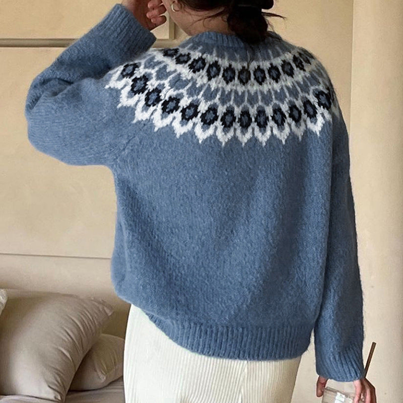 Studio Harvyn | Women - Knitted Jumper - Traditional Norwegian Design