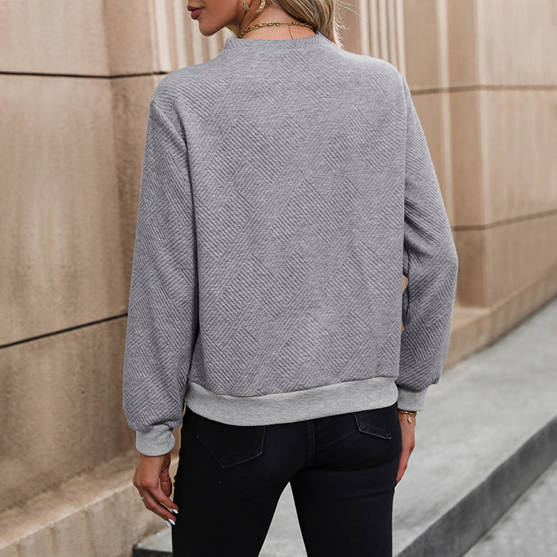 Studio Harvyn | Women - Wrap Design Knitted Jumper - Button Details