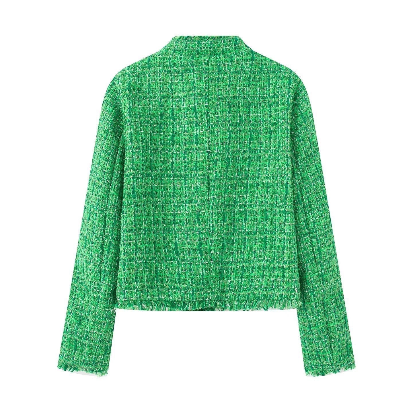 Studio Harvyn | Women - Stylish Short Jacket - Structured Tweed