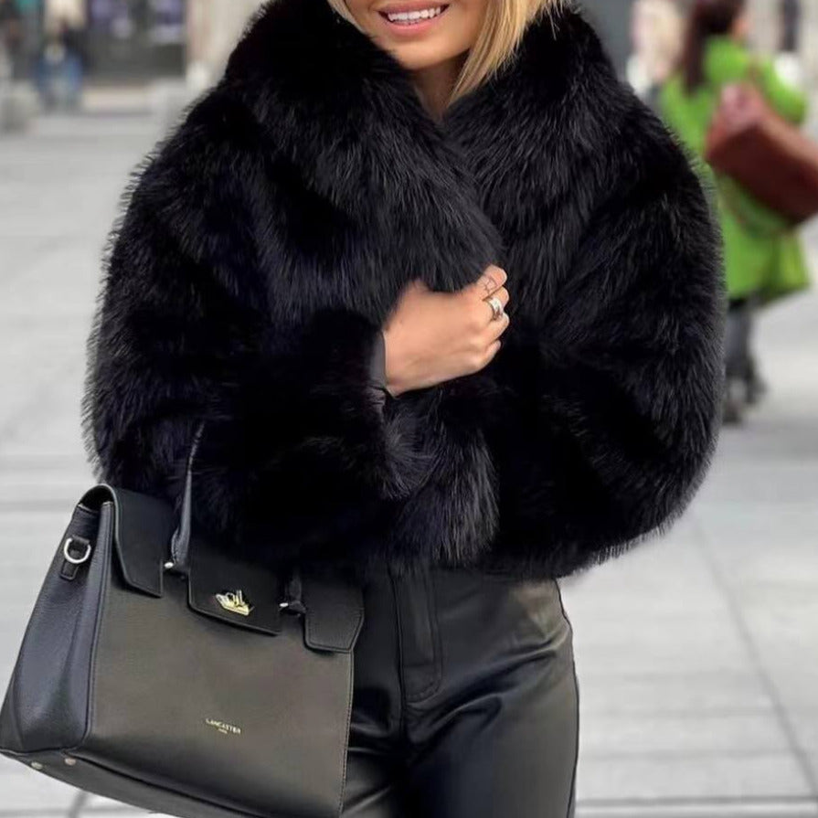 Studio Harvyn | Women – Faux Fur Winter Jacket - Stylish Outerwear