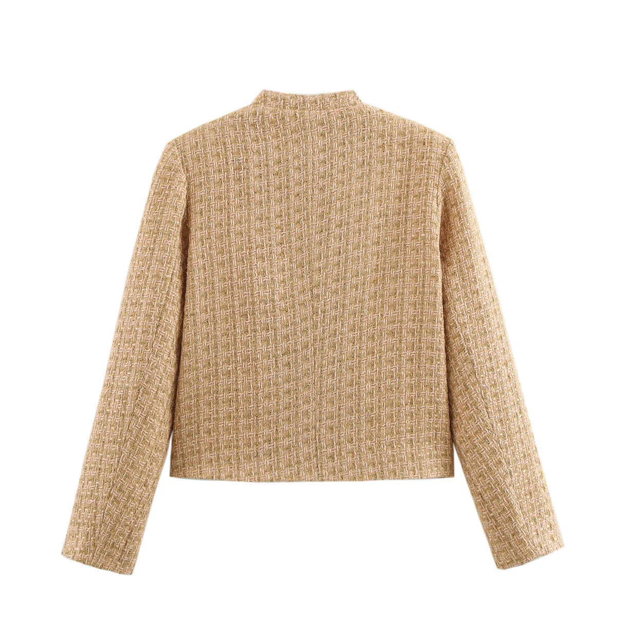 Studio Harvyn | Women - Tweed Blazer Jacket with Elegant Button Details