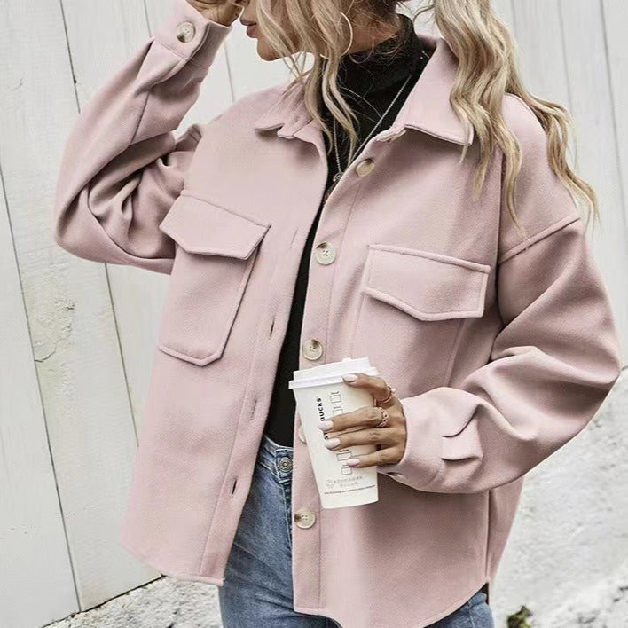 Studio Harvyn | Women -  Oversized Jacket with Pockets & Buttons