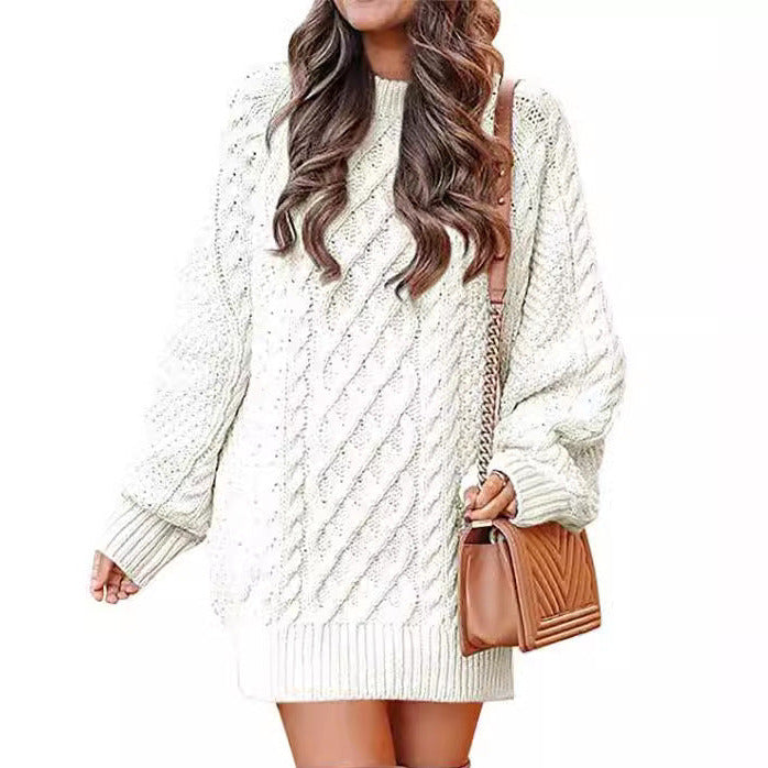 Studio Harvyn | Women - Casual Large Knitted Jumper - Cable Knit Style