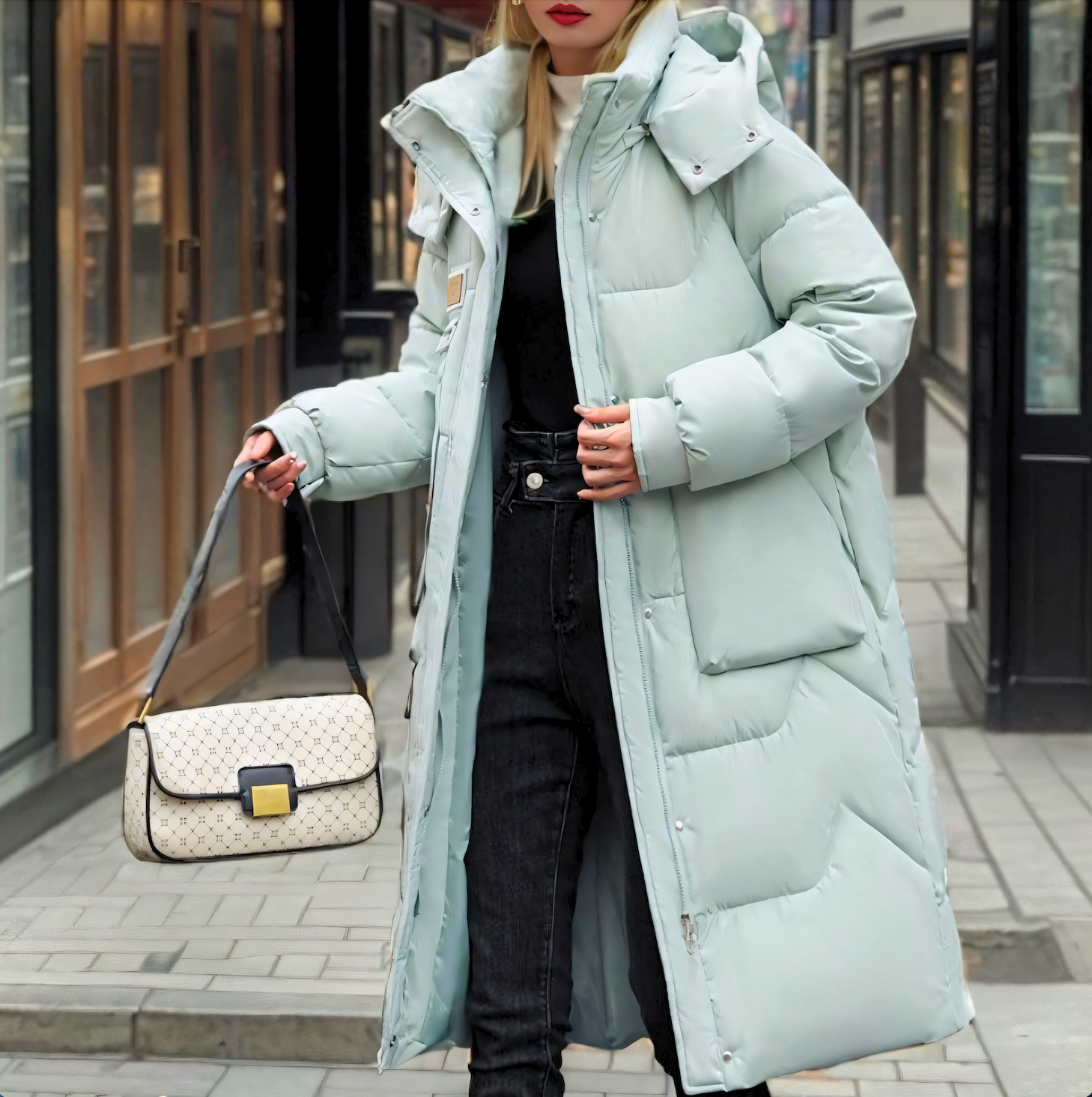 Studio Harvyn | Women – Long Puffy Winter Coat - Warm & Stylish