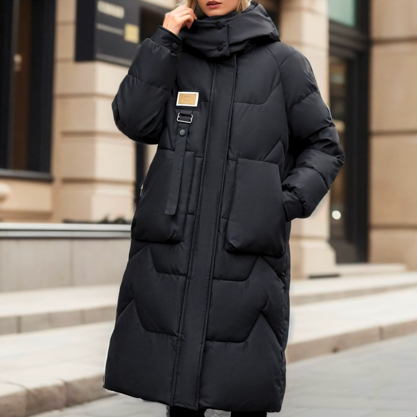 Studio Harvyn | Women – Long Puffy Winter Coat - Warm & Stylish