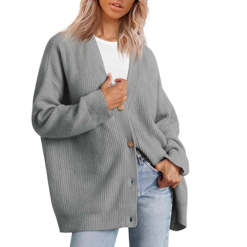 Studio Harvyn | Women – Casual Knitted Cardigan - Autumn Style