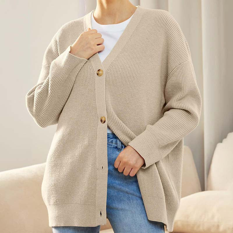 Studio Harvyn | Women – Casual Knitted Cardigan - Autumn Style