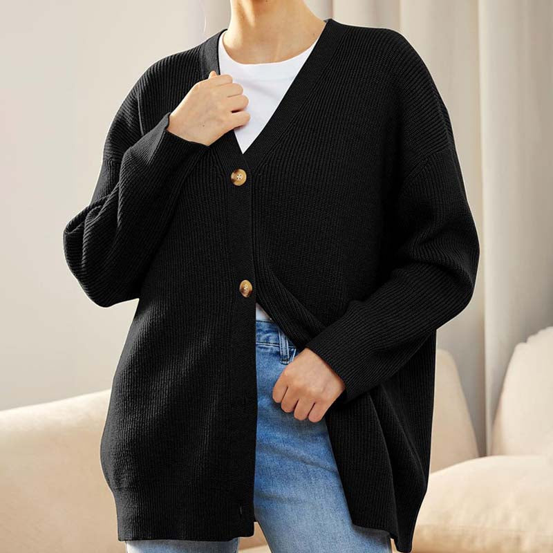 Studio Harvyn | Women – Casual Knitted Cardigan - Autumn Style