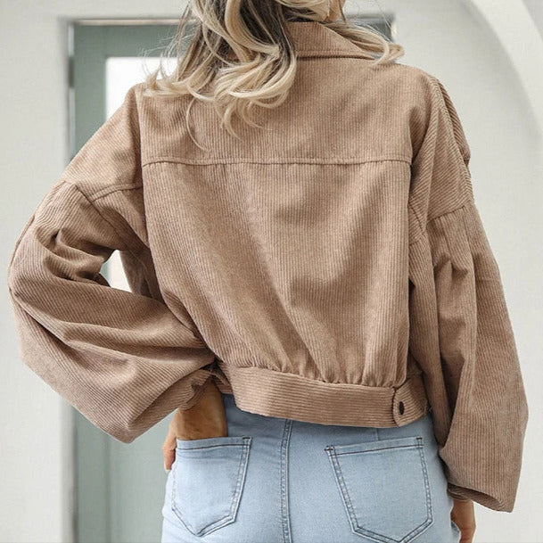 Studio Harvyn | Women - Short Corduroy Jacket - Stylish & Versatile
