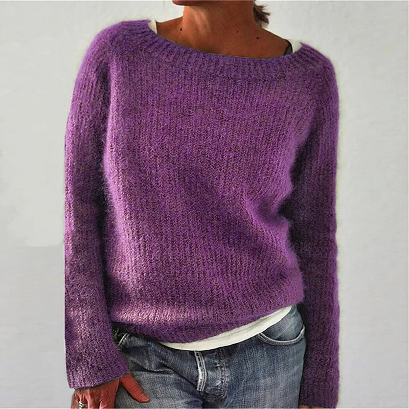 Studio Harvyn | Women – Long Sleeves Knit Jumper - Loose Fit
