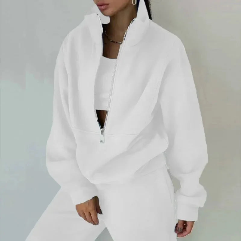 Studio Harvyn | Women - Casual Winter Set - Cosy Sweatshirt & Trousers