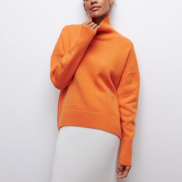 Studio Harvyn | Women – Soft Turtleneck Jumper - Cosy Knitwear