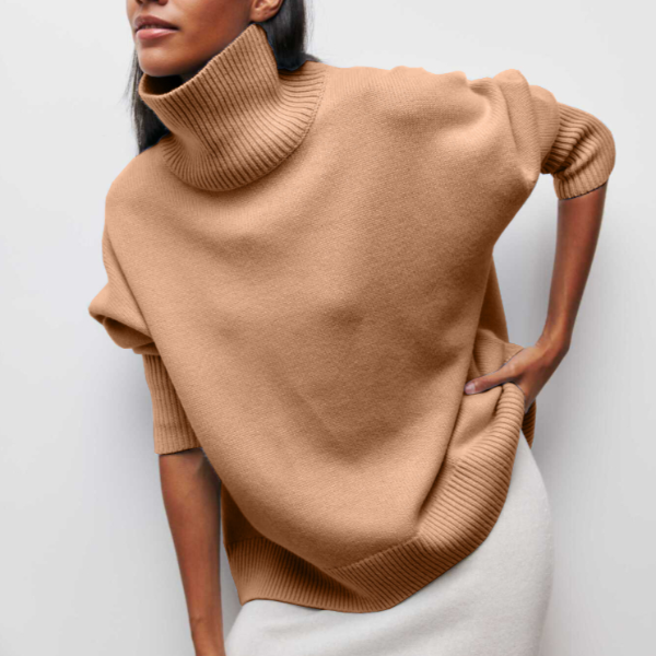Studio Harvyn | Women – Soft Turtleneck Jumper - Cosy Knitwear