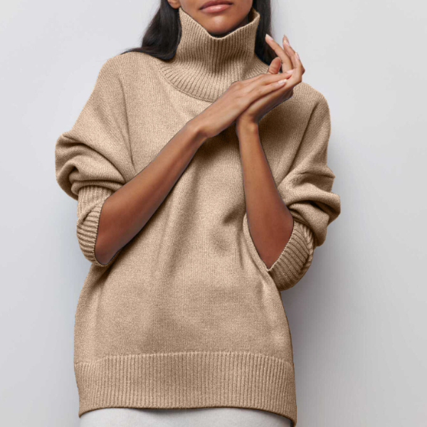 Studio Harvyn | Women – Soft Turtleneck Jumper - Cosy Knitwear